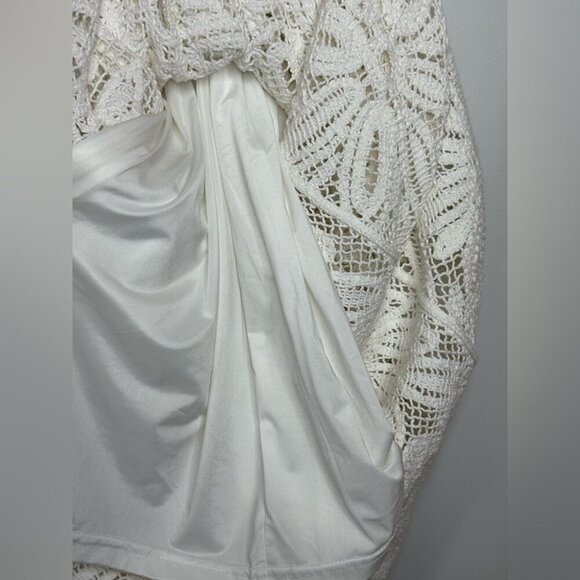 Maje White Floral Maxi Dress – NWT, Size T42 - Picture 15 of 16